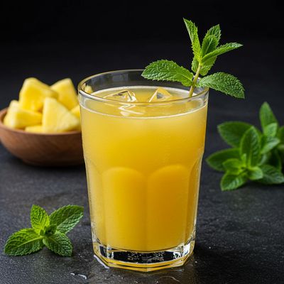 Pineapple Mint Juice
